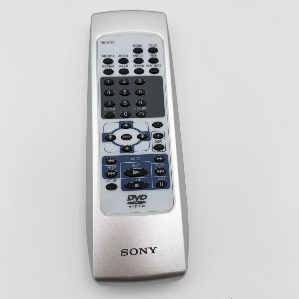 Sony RM-X120 OEM DVD Player Remote Control 1-476-925-11 w Box Tested and Working